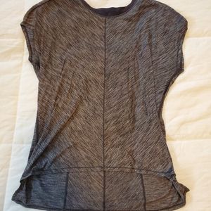 Lululemon High-Low T shirt with Capped Sleeves